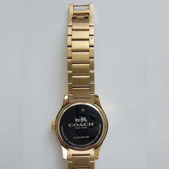 Coach Ladies Watch with Hot Pink Signature "C" Logo Face - Picture 6 of 10